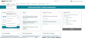 amazon producct inventory