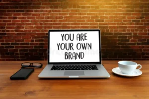 you your own brand building concept 122162971